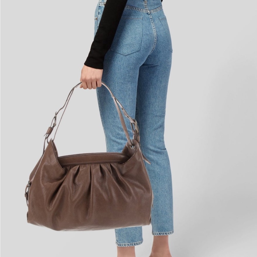 FENDI Leather Borsa Doctor Hobo Bag